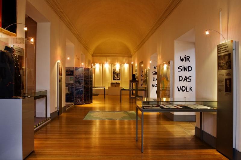View of room where the Memorial for Freedom Movements in German History is housed