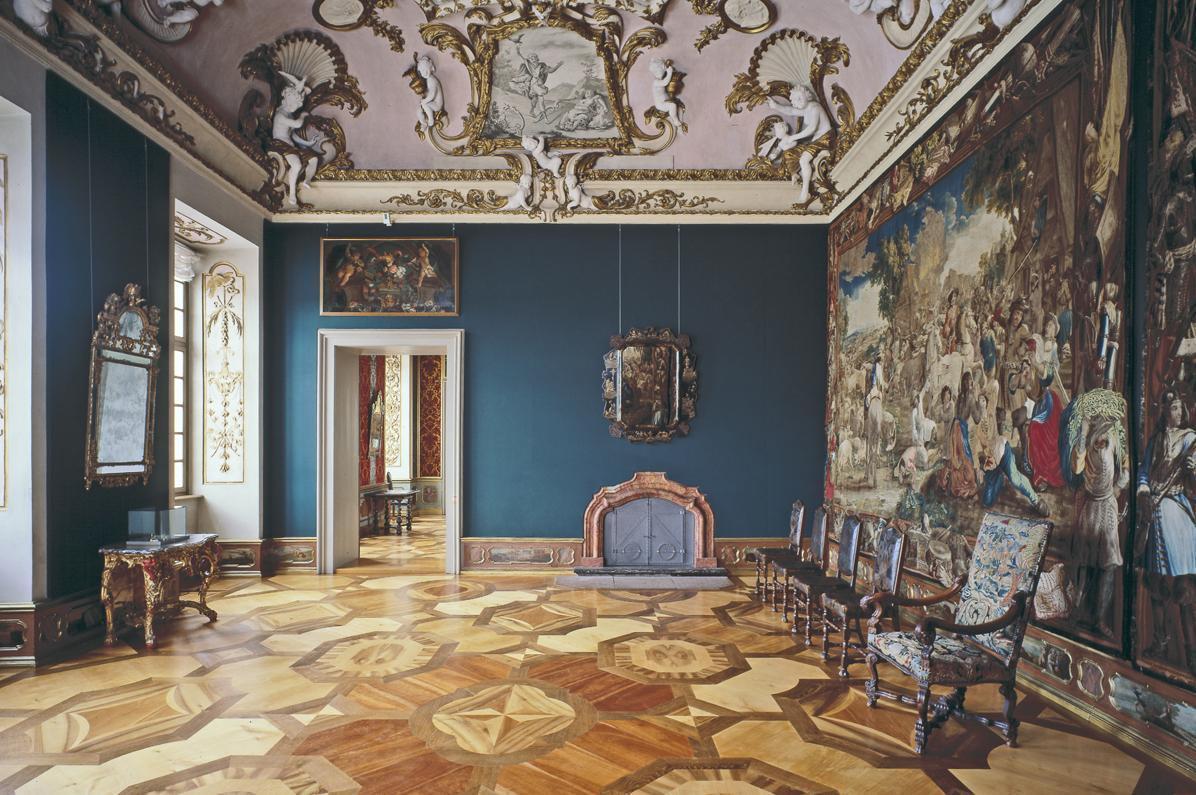 View of Margrave Ludwig Wilhelm's audience chamber