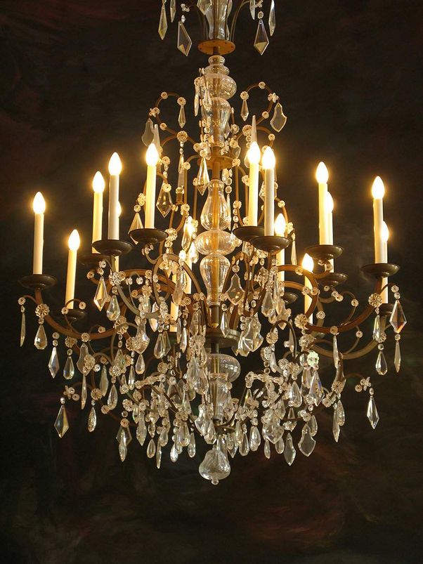 Rastatt Residential Palace, Chandelier in the Ancestral Hall