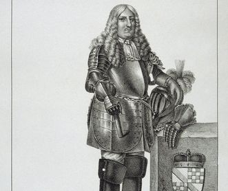 Bildnis Markgraf Ferdinand Maximilian, Vater des Rastatter Bauherrn