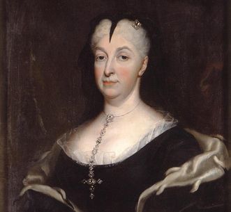 Bildnis Markgräfin Sibylla Augusta als Witwe
