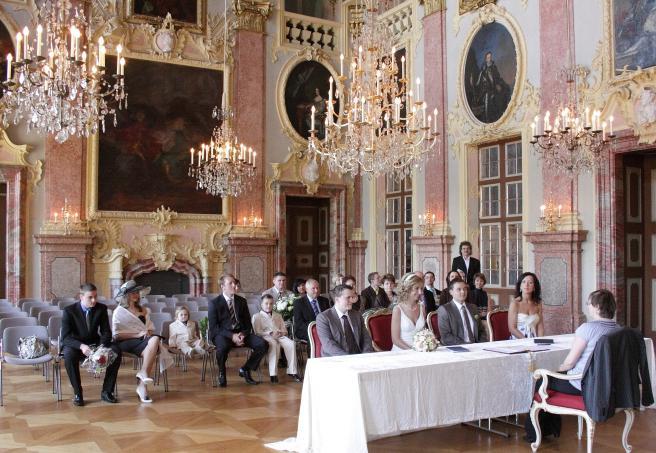 Wedding at Rastatt Residential Palace