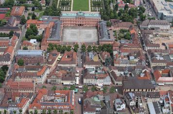 Residenzschloss Rastatt, Luftansicht