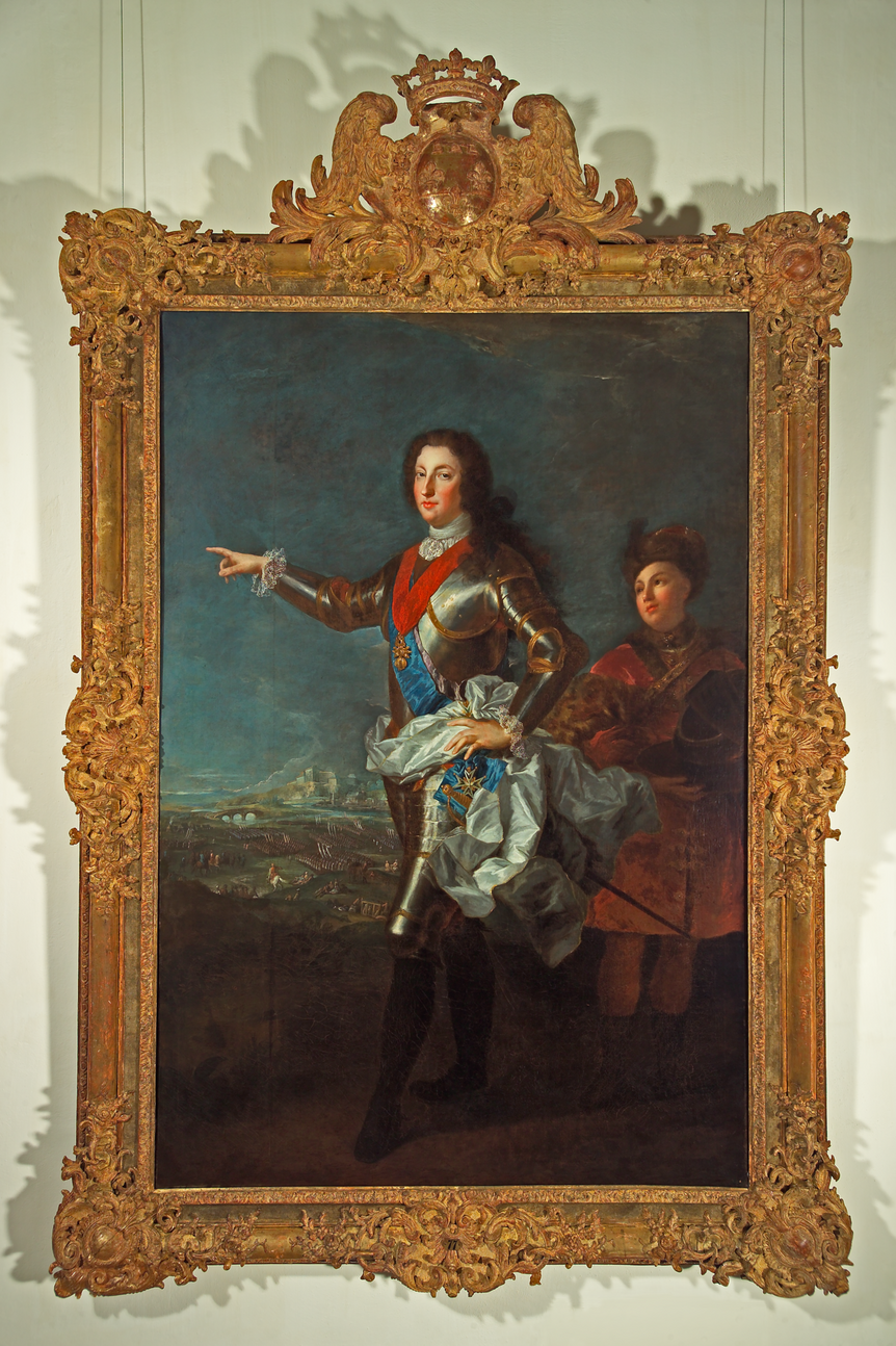 Residenzschloss Rastatt, Staatsporträt von Herzog Ludwig von Orléans, Alexis Simon Belle, um 1725 
