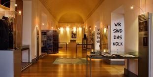 View of room where the Memorial for Freedom Movements in German History is housed