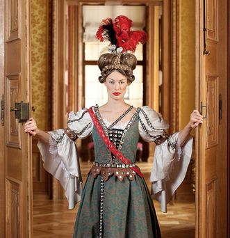 Costume scene at Rastatt Residential Palace