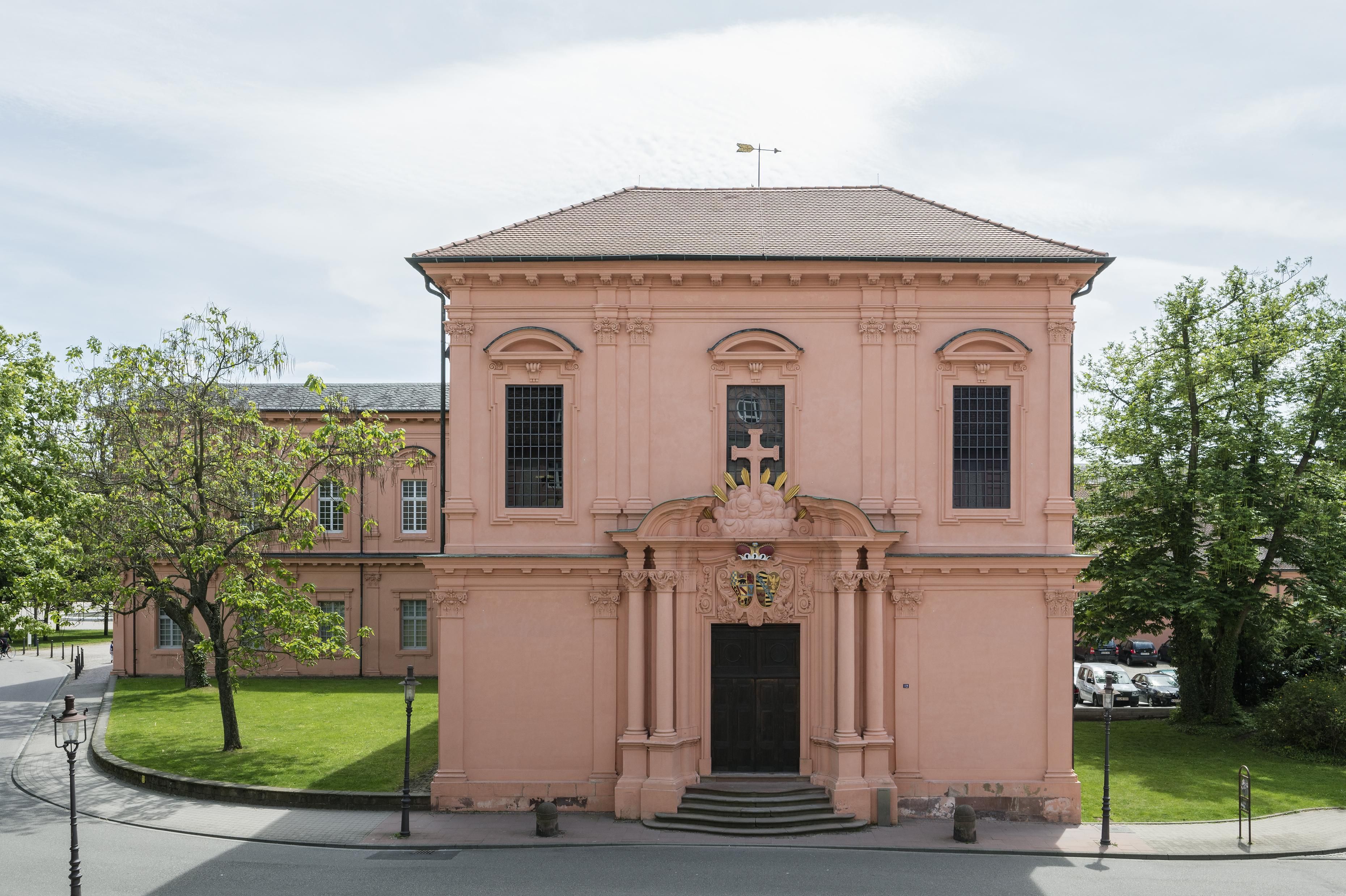 Residenzschloss Rastatt, Fassade der Schlosskirche