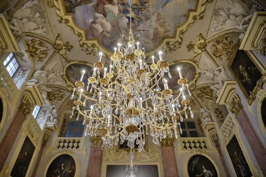 Residenzschloss Rastatt, Ahnensaal