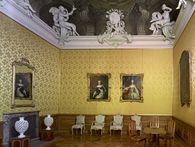Foto: Staatliche Schlösser und Gärten Baden-Württemberg, Andrea Rachele Zweites Privatzimmer im Appartement der Markgräfin im Residenzschloss Rastatt