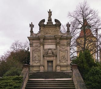 Exterior of the Einsiedeln Chapel in Rastatt