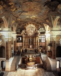 Foto: Staatliche Schlösser und Gärten Baden-Württemberg, Bernd Hausner Schlosskirche im Residenzschloss Rastatt