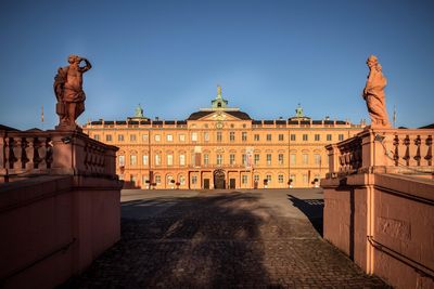 Residenzschloss Rastatt, Außen