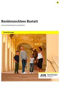 Titelbild des Sonderführungsprogramms für Residenzschloss Rastatt