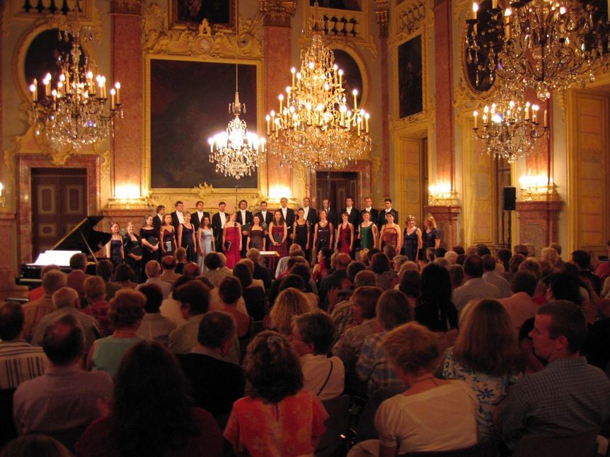 Residenzschloss Rastatt, Vocalensemble im Ahnensaal