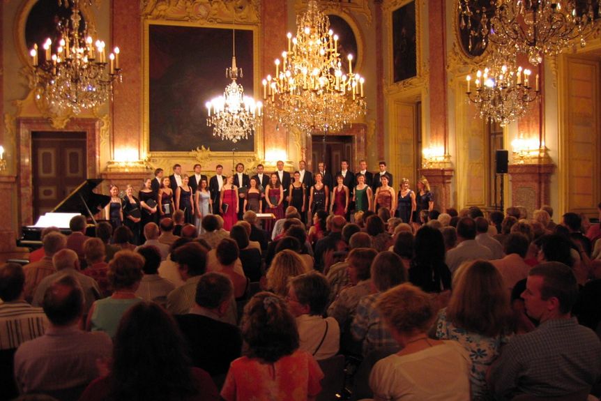 Residenzschloss Rastatt, Vocalensemble im Ahnensaal