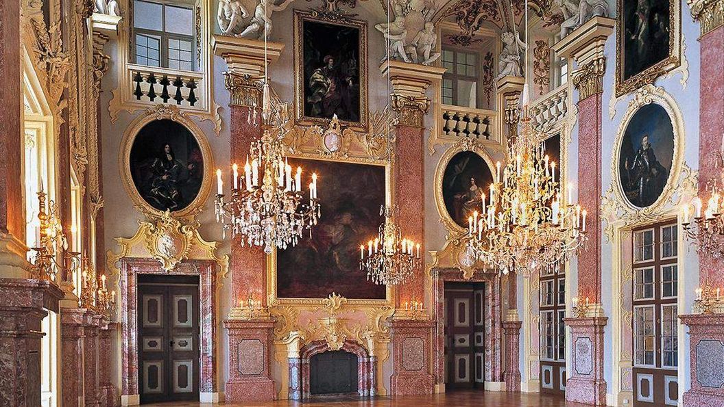 The ancestral gallery of Rastatt Residential Palace